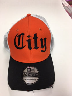 City Distressed Fitted Cap