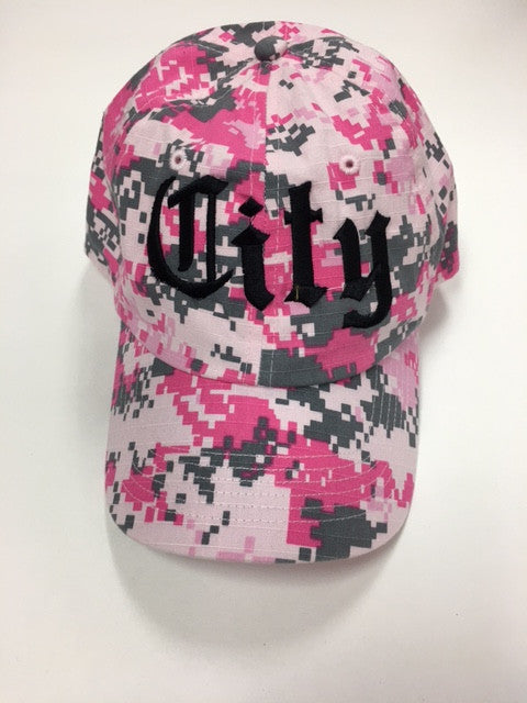 City Pixel Camo Velcro Hat