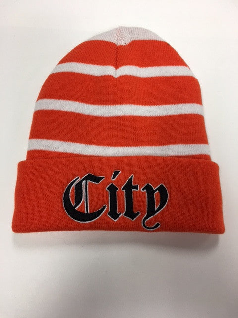 City Fleece-Lined Knit Beanie