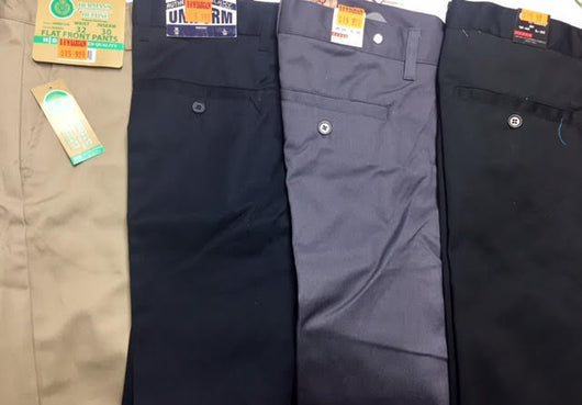 Uniform Pants Adult Sizes