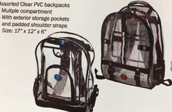 Backpacks Clear Plastic